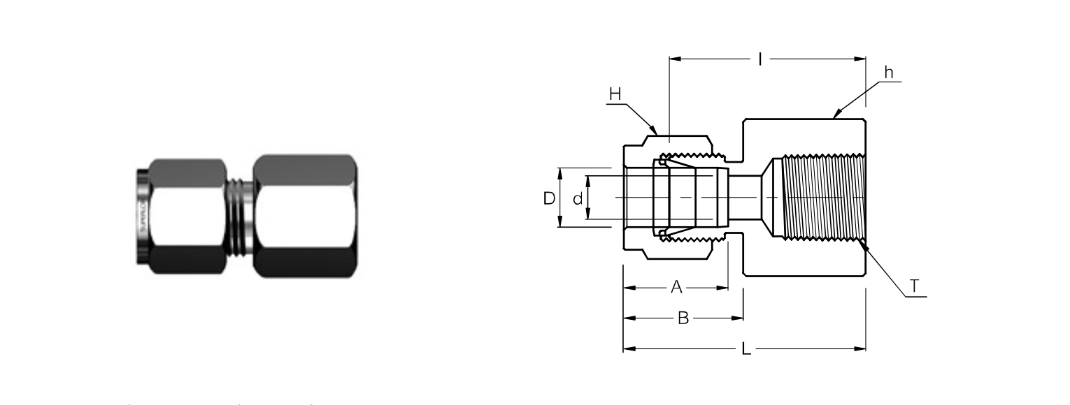 STAINLESS CONNECTOR SFC