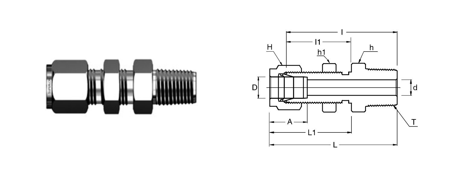 STAINLESS CONNECTOR SMCB