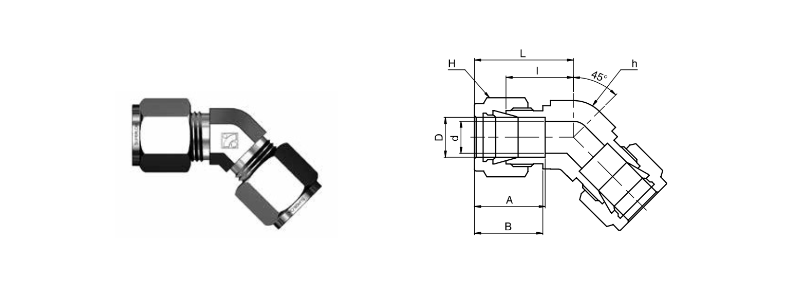 STAINLESS ELBOW SHUE