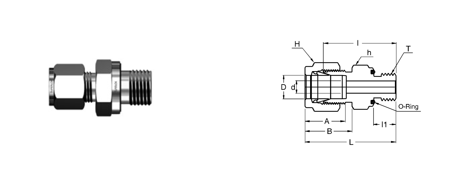 STAINLESS O-RING SEAL SOSC