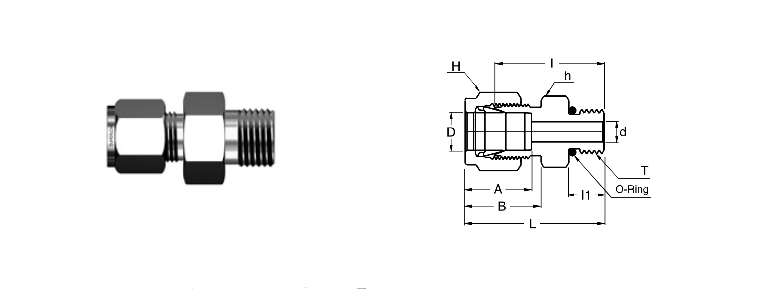 STAINLESS O-RING SEAL SSMC