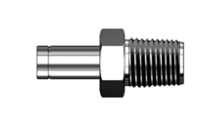 STAINLESS Fitting STUB TUBE CONNECTOR SMA