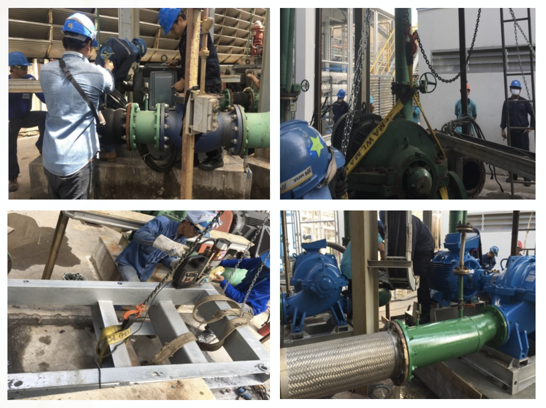 Installation and test running pump Stainless,Fitting,UNION,CONNECTOR,ELBOWS,TEE,AN TUBE,PLUGCAP